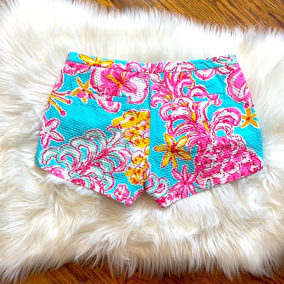 Lilly Pulitzer Breakwater Blue Lolita Adie Short 🌺 Size 4 - Picture 5 of 5